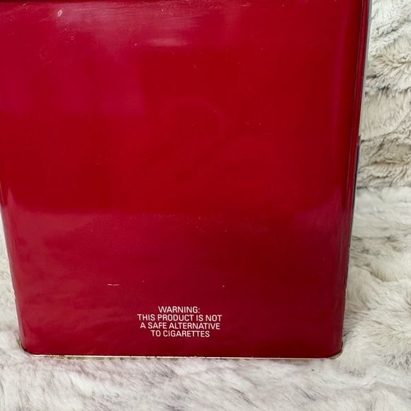 Red Man Chewing Tobacco Tin Box Canister 1992 Limited Edition - Picture 4 of 11